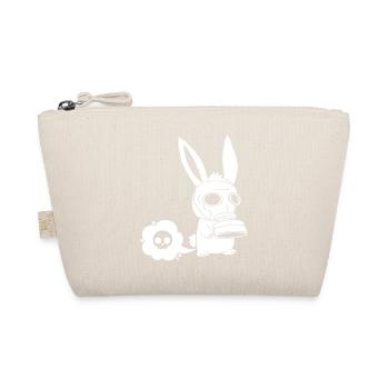White rabbit farting - Organic Pouch - nature - Front