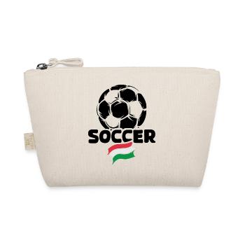 Fußball Team Ungarn 2024 soccerfan Illustration - Bio-Täschchen - Natur - Vorne