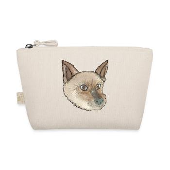 Eyes of cachorro_Yorkie - Organic Pouch - nature - Front