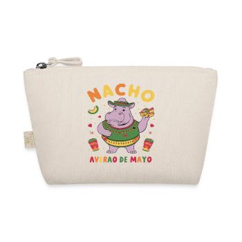 Nacho Average Hippo Mexican Hippopotamus - Organic Pouch - nature - Front