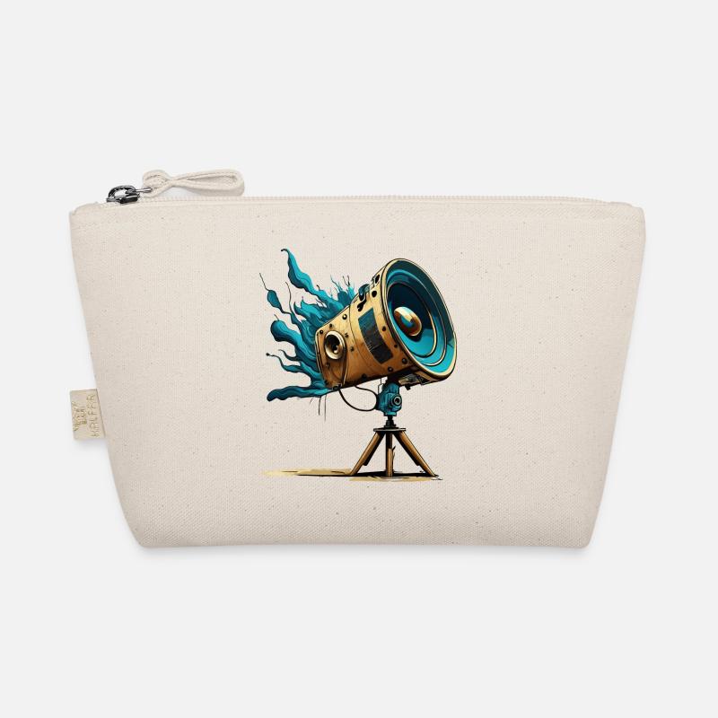 Retro Telescopic Speaker Organic Pouch
