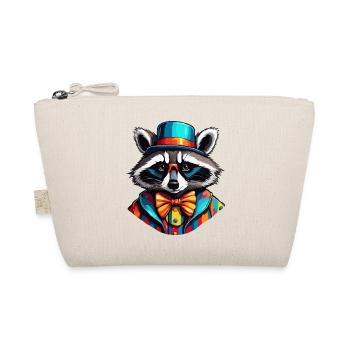 Clown Animal / Cirque / Drôle / Coloré / Raton laveur - Trousse biologique - nature - Devant