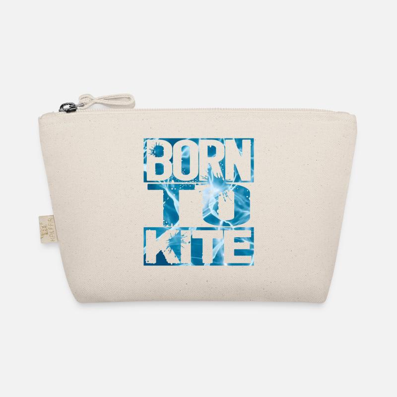 Born to Kite - Bio-Täschchen - Natur