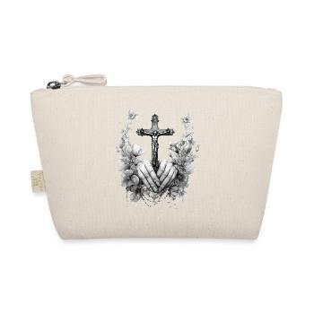 jesus bibel christliche religion christliches kreuz christlich - Bio-Täschchen - Natur - Vorne