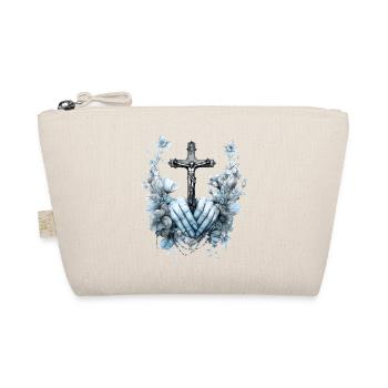 jesus bibel christliche religion christliches kreuz christlich - Bio-Täschchen - Natur - Vorne