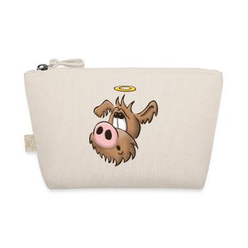 Schweinehund12 - Bio-Täschchen - Natur - Vorne