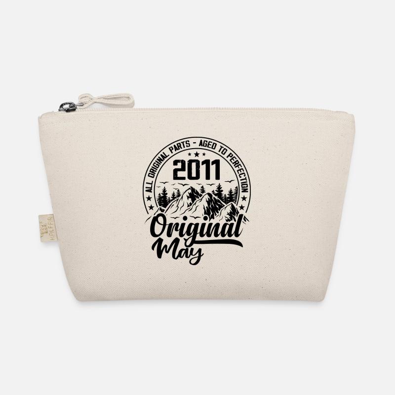 2011 May Original: 13 Year Anniversary Gift Organic Pouch