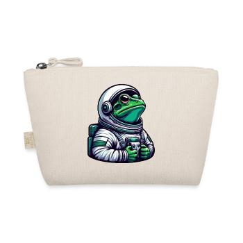 Frog Astronaut in Space - Organic Pouch - nature - Front