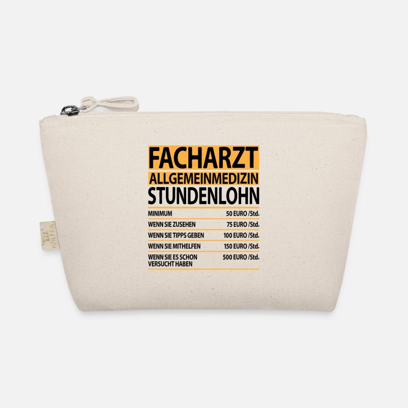 Facharzt Allgemeinmedizin Sprüche lustiger Spruch - Bio-Täschchen - Natur