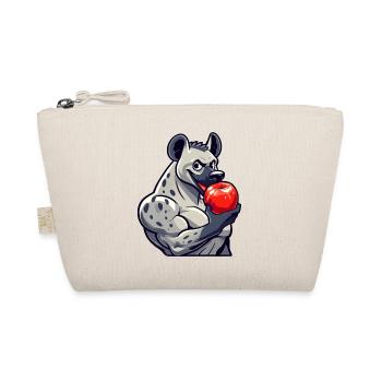 Hyène aime la pomme après le fitness - Trousse biologique - nature - Devant