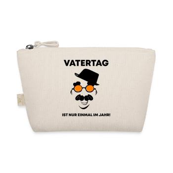 Vatertag Bo-Grafik - Bio-Täschchen - Natur - Vorne