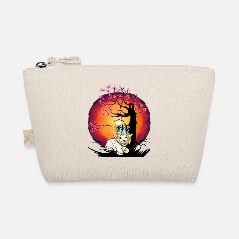 Baum Kirschblüte Kirschblüte Schaf Löwe Krone Bio-Täschchen