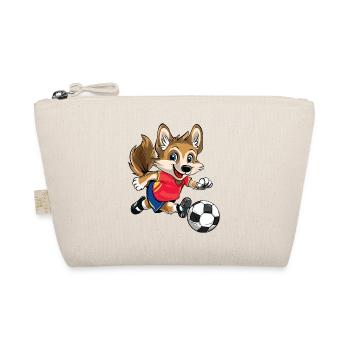 Football Espagne Chien Animal Football Fan Team - Trousse biologique - nature - Devant