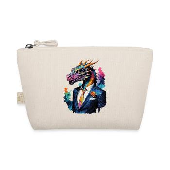 Dragon in a suit - Organic Pouch - nature - Front
