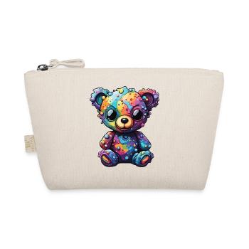 Ours en peluche / Peluche / Animal en peluche / Idée cadeau - Trousse biologique - nature - Devant