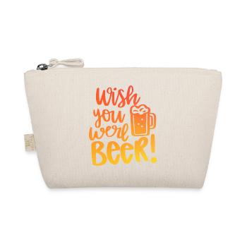 Wish You Beer Were - Bio-Täschchen - Natur - Vorne