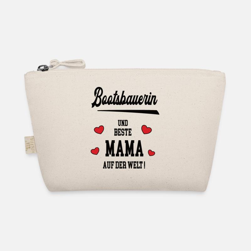 Beste Mama Bootsbauerin Muttertag Geburtstag Mami Bio-Täschchen