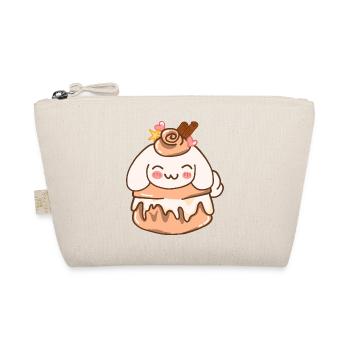 Kawaii Cinnamon Roll Bunny. - Organic Pouch - nature - Front