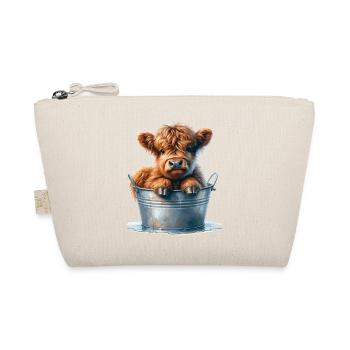 Highland Calf Cuteness - Baby Hochlandrind - Bio-Täschchen - Natur - Vorne