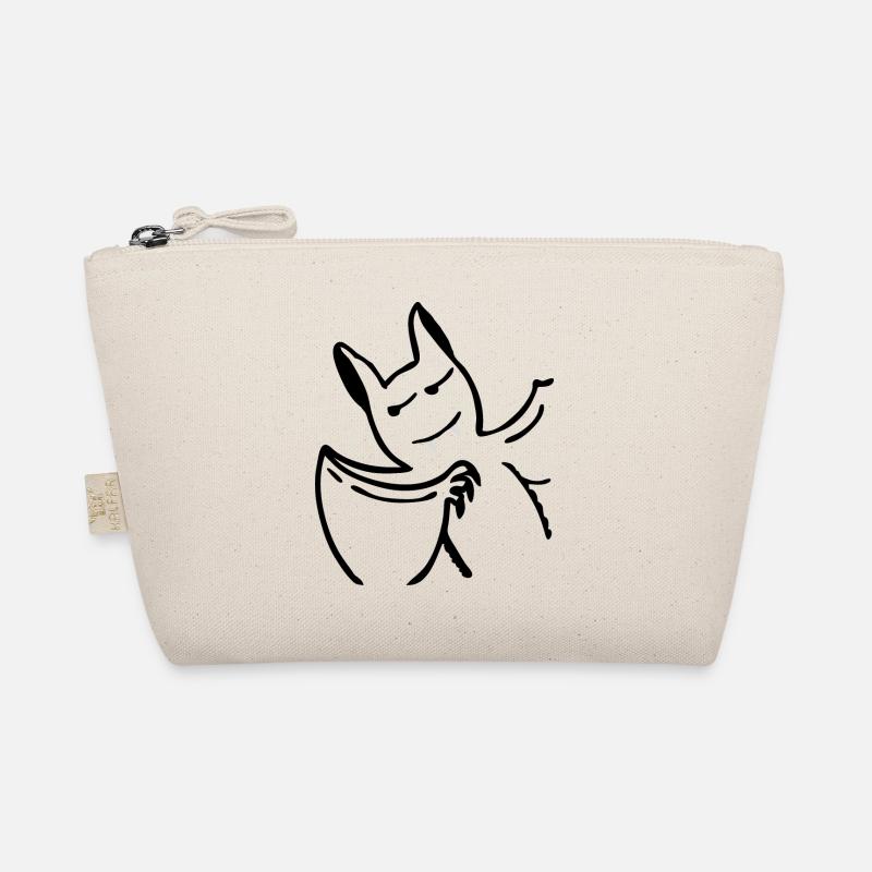 Cute Vampire Bat Organic Pouch