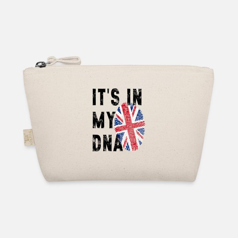 Union Jack Fingerabdruck Bio-Täschchen
