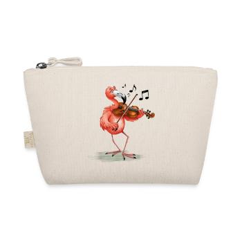Flamant rose violoniste - Trousse biologique - nature - Devant