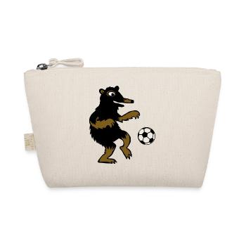 Bear Football - Organic Pouch - nature - Front