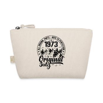 1973 Juli Original: Geschenk zum 51-jährigen Jubiläum - Bio-Täschchen - Natur - Vorne