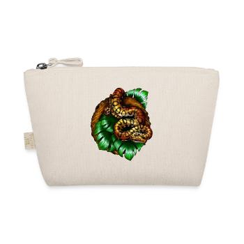 Monstera Snake - Bio-Täschchen - Natur - Vorne