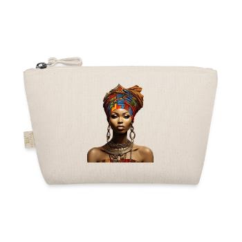 Afro Cultural Radiance - Organic Pouch - nature - Front