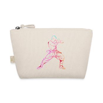 Oldschool Kickboxer - Organic Pouch - nature - Front