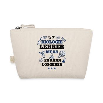 Der Biologie Lehrer ist da Biolehrer Schule Bio - Bio-Täschchen - Natur - Vorne