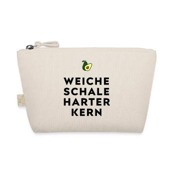 WEICHE SCHALE HARTER KERN - Bio-Täschchen - Natur - Vorne