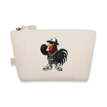 Talahon Bauchtasche Cap Goldkette Gangster - Bio-Täschchen - Natur - Vorne