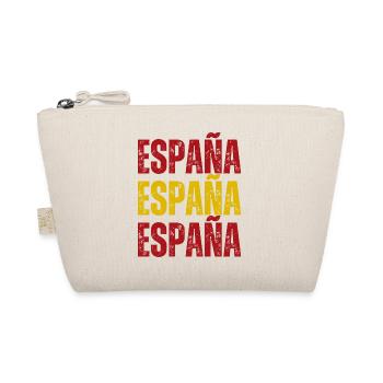 Flag of Spain, Spanish pride - Organic Pouch - nature - Front