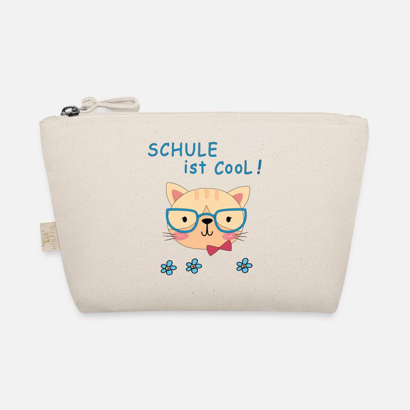 Schule ist Cool - Bio-Täschchen - Natur