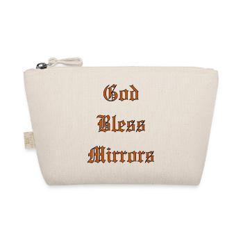 GodBlessMirrors - Organic Pouch - nature - Front