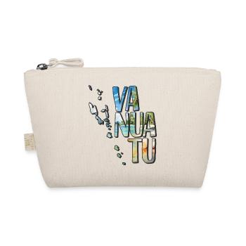 Watercolor Map Vanuatu - Organic Pouch - nature - Front