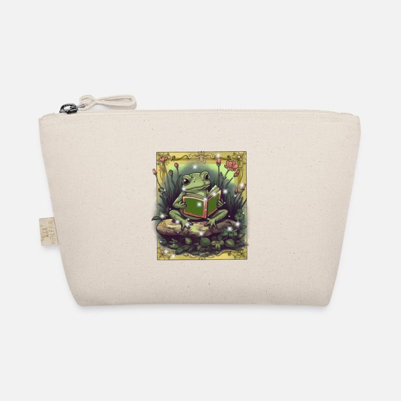 Frosch Frösche Märchen Märchenfigur Kinder Kind Bio-Täschchen