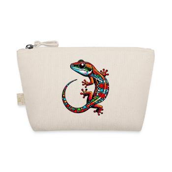 Gecko - Bio-Täschchen - Natur - Vorne