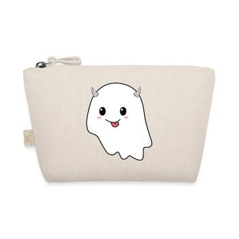 Design Halloween fantôme coquin - Trousse biologique - nature - Devant