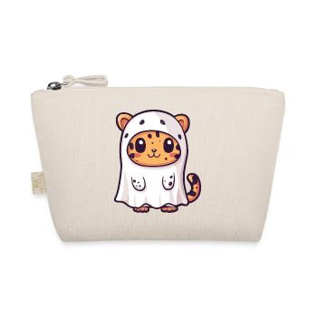 Léopard Halloween Bande dessinée Fantôme - Trousse biologique - nature - Devant