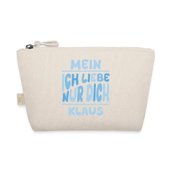 Geschenk für Klaus - Bio-Täschchen - Natur - Vorne