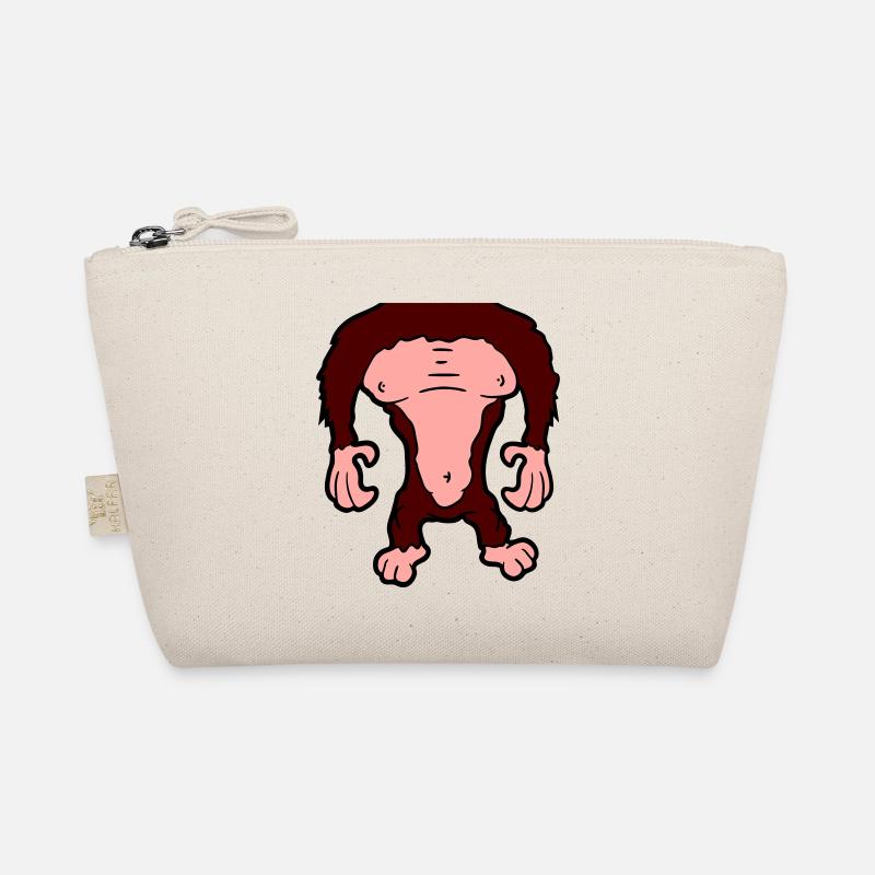 Funny Gorilla Body Headless Halloween Costume Organic Pouch