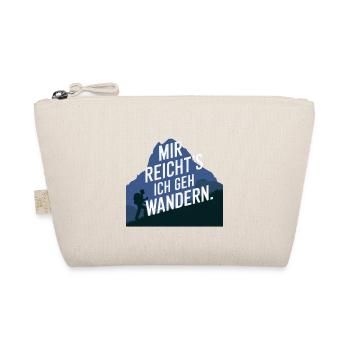 Mir reicht´s ich geh wandern! - Bio-Täschchen - Natur - Vorne