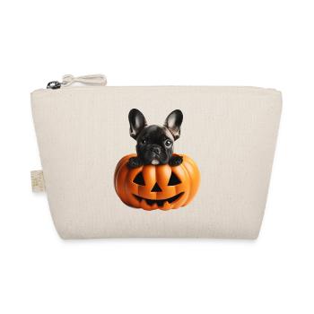 Halloween French Bulldog - Organic Pouch - nature - Front