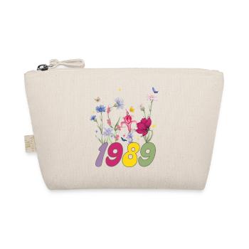 Année de naissance 1989 fleurs sauvages - Trousse biologique - nature - Devant