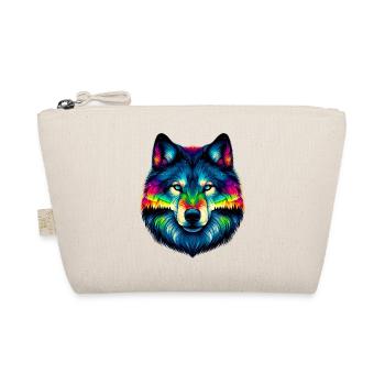 Wolf - Bio-Täschchen - Natur - Vorne