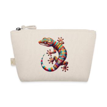 Gecko - Bio-Täschchen - Natur - Vorne