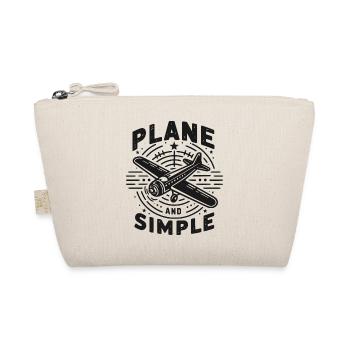Plane and Simple - Organic Pouch - nature - Front